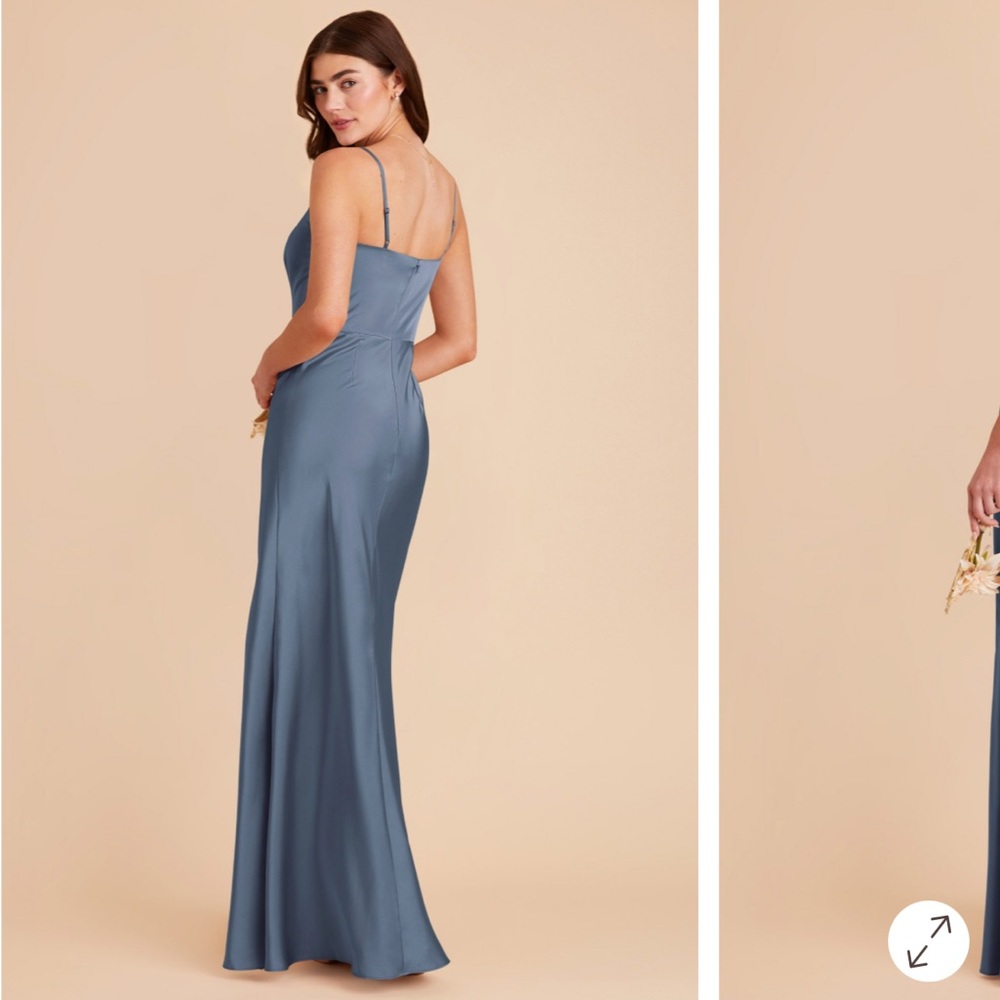 Mai Matte Satin Dress - French Blue
Birdy grey